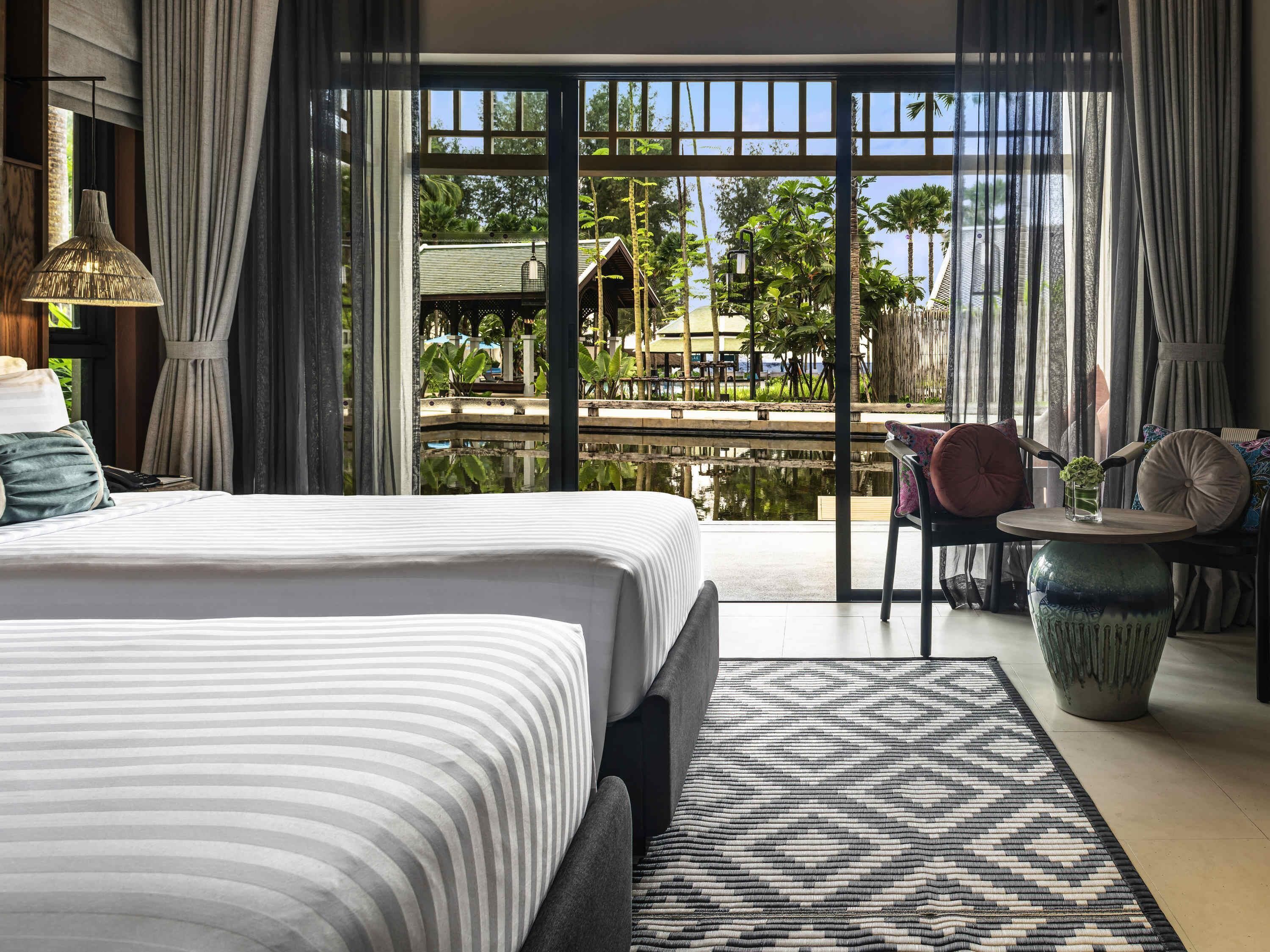 豪華雙床房, 2 張單人床 | 高級寢具、迷你吧、獨特裝潢、布置獨特