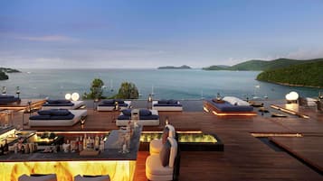 Ocean views, open daily