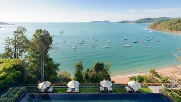 Ocean views, open daily