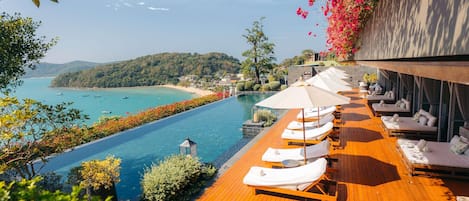 Ocean views, open daily