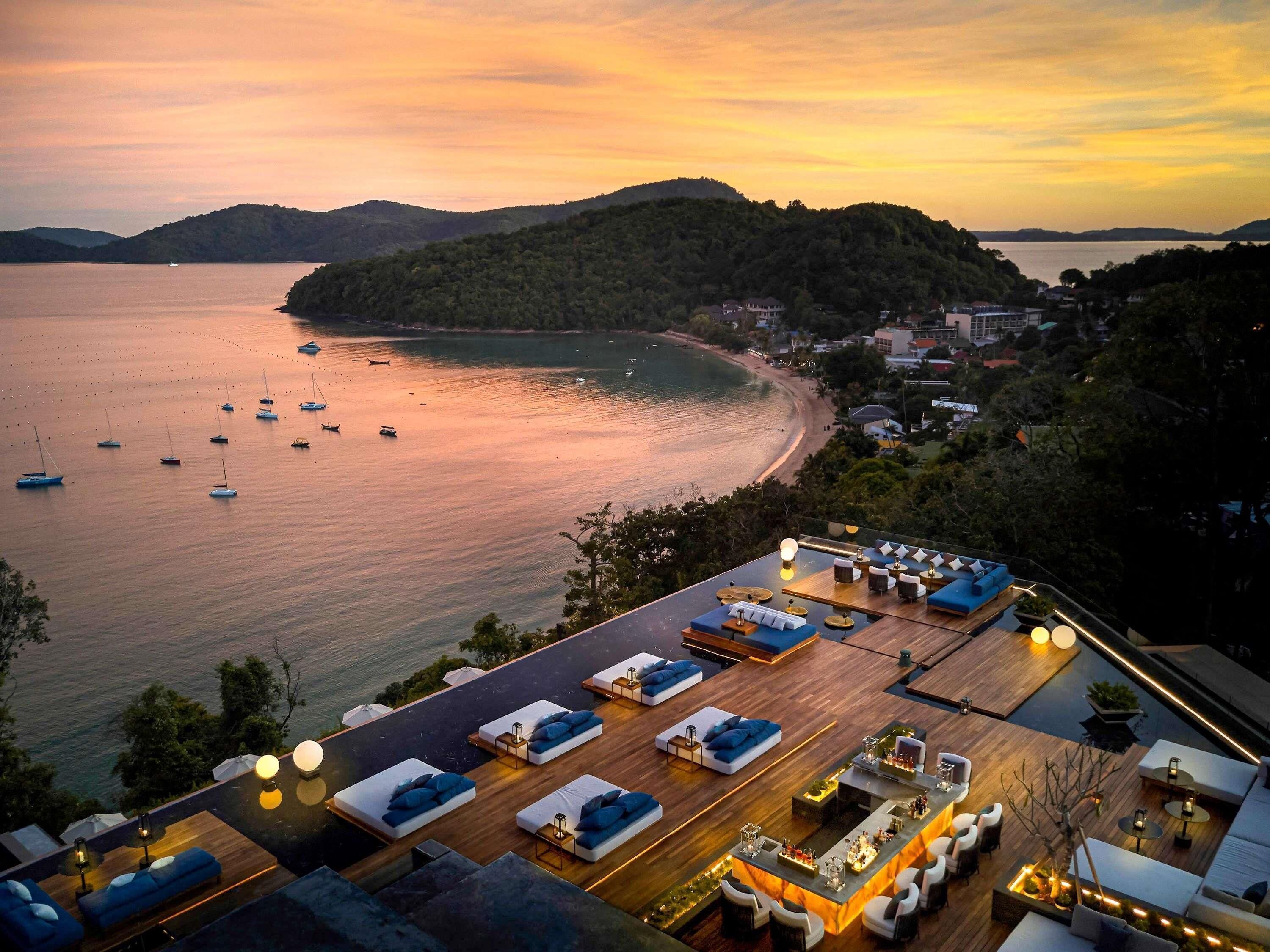 Ocean views, open daily