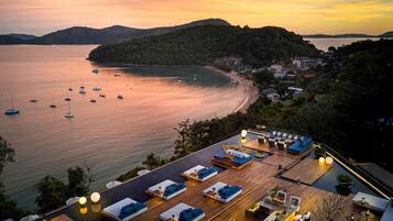 Ocean views, open daily