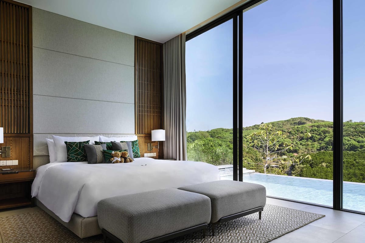 Villa, 1 soverom, utsikt mot høyde (24 hrs. butler service) | Minibar, safe på rommet, individuelt dekorert og individuelt innredet