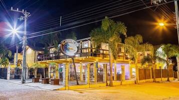 Front of property – evening/night