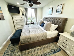 2 bedrooms, iron/ironing board, free WiFi, bed sheets