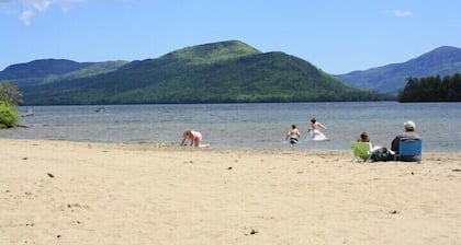 Bolton Landing - walk to town! Come visit any Season!