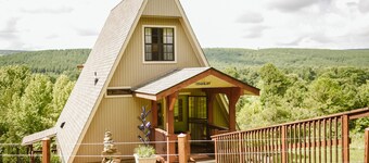 Secluded A-Frame Cabin in the Tri-Peak Area of The Natural State