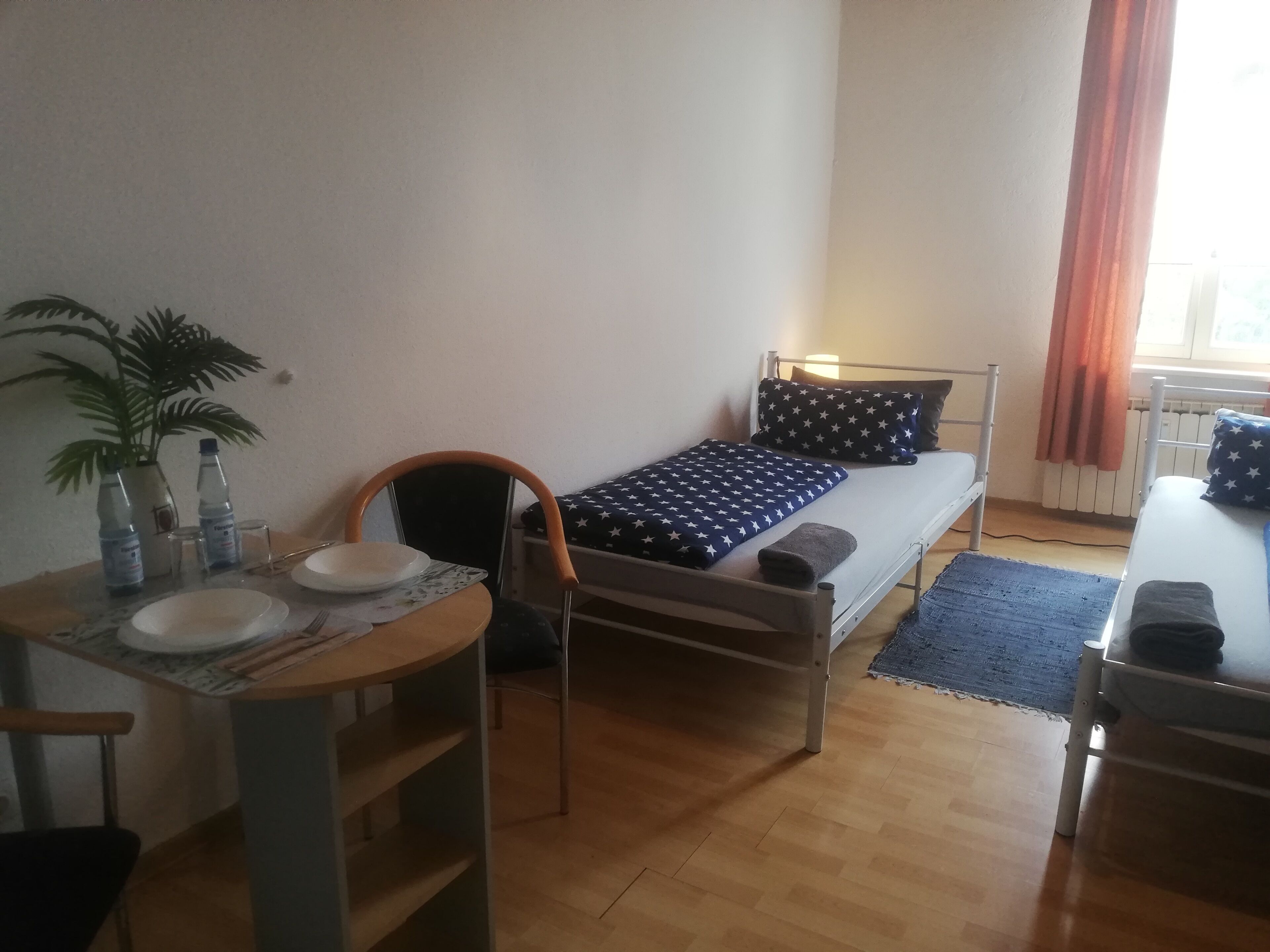 Apartamento, 2 habitaciones (White) | Escritorio, wifi gratis, ropa de cama