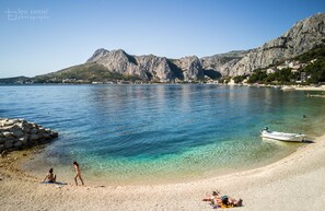 بالقرب من الشاطئ