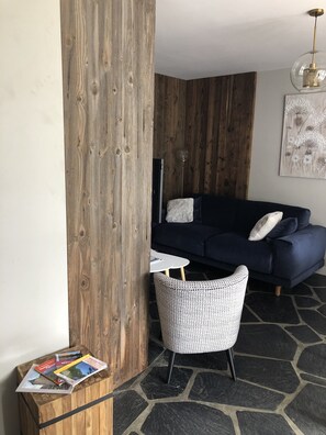 TV, fireplace, DVD player