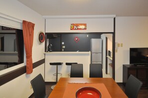 Dining - Yama House Hakuba 5LDK 10 person rental villa / Kitaazumi-gun Nagano (Kitaazumi-gun)