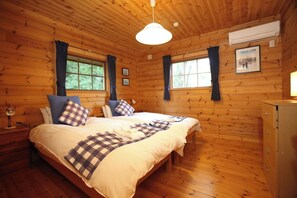 3 bedrooms, iron/ironing board, free WiFi, bed sheets - Kenman House Hakuba 3LDK 6person rental villa pe / Kitaazumi-gun Nagano (Kitaazumi-gun)