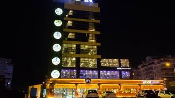 Voorkant van accommodatie