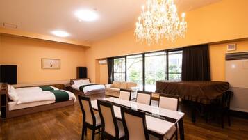 1 多间卧室、办公桌、免费 WiFi、床单