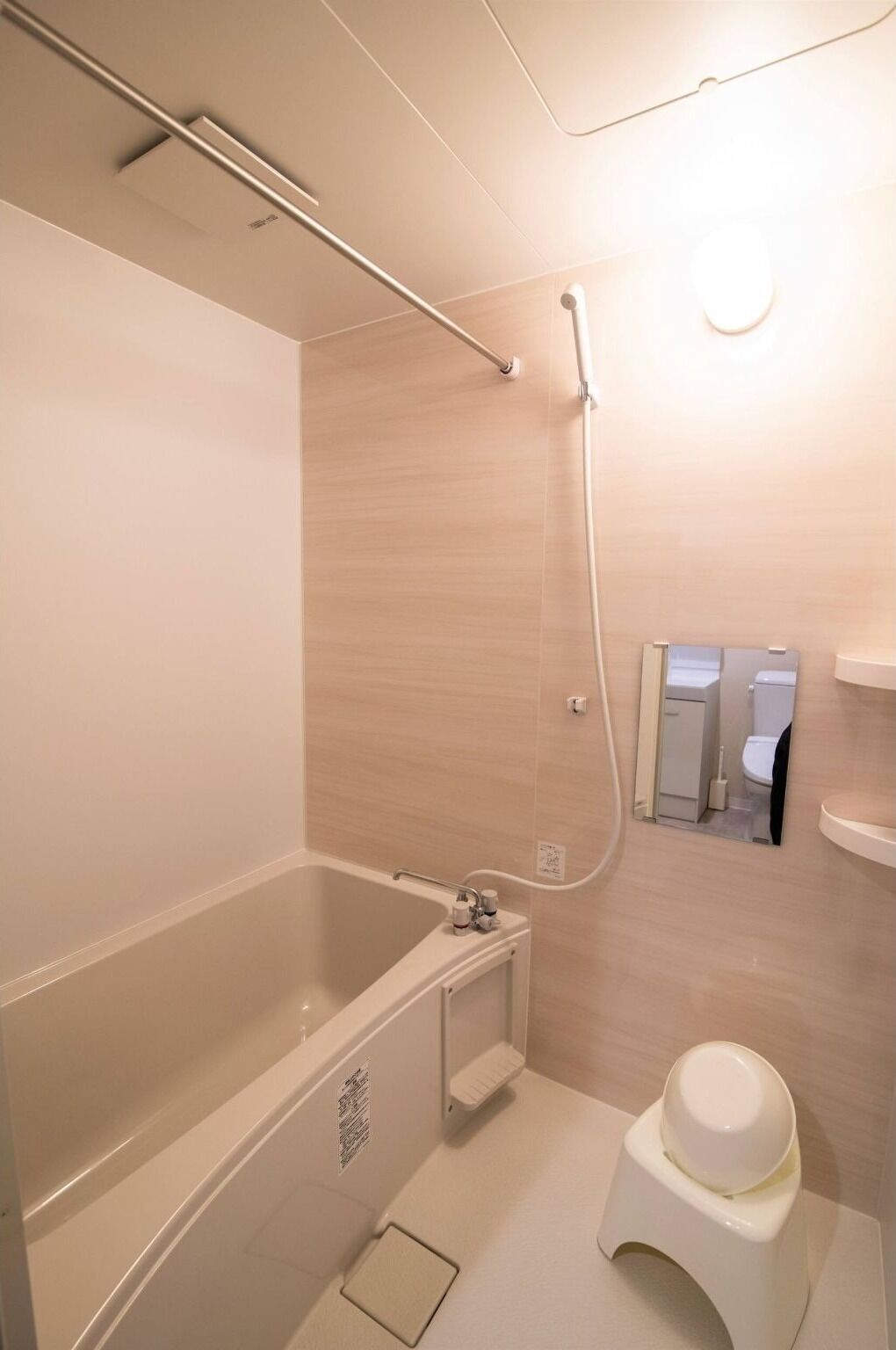 Hair dryer, towels