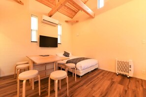 1 chambre, bureau, Wi-Fi gratuit, draps fournis