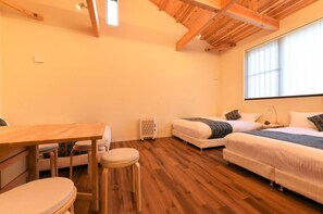 1 多间卧室、办公桌、免费 WiFi、床单