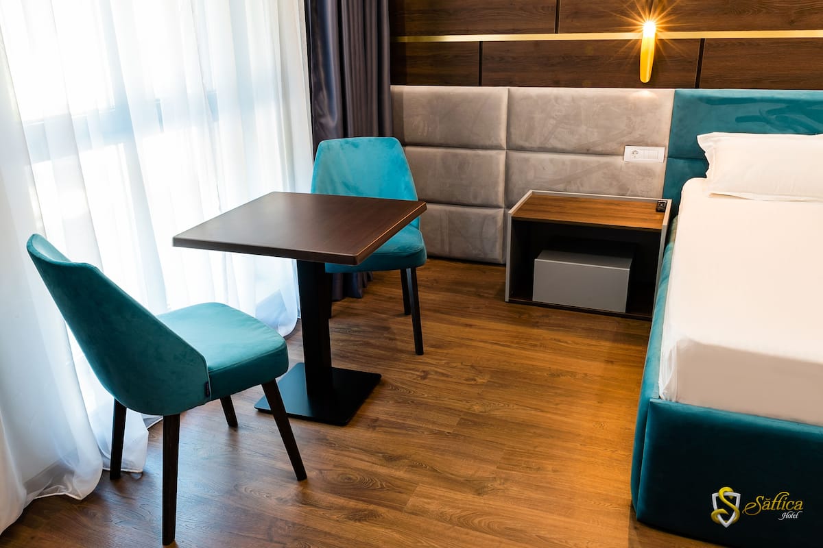 superior double room, 1 queen bed | blackout curtains, iron/ironing board, free wifi, bed sheets