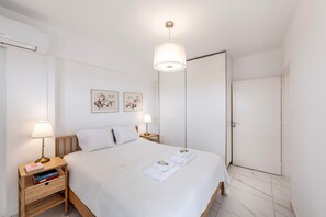 2 多间卧室、熨斗/熨衣板、免费 WiFi、床单