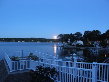 Boathouse deck, facing Niantic River