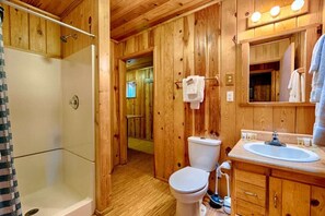 Shower, towels