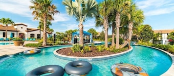 8BR • 2 Theaters • Game Room • Private Pool/Spa