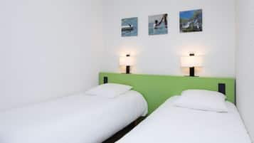 1 chambre, coffres-forts dans les chambres, Wi-Fi gratuit, draps fournis