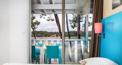 Vue Lac ! Appart pour 6 à Soustons | Accès Piscine