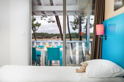 Vue Lac ! Appart pour 6 à Soustons | Accès Piscine