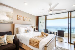 Internet, bed sheets - Oceanfront Studio w/ Balcony, Shared Pool, and Hot Tub - Walk to the Beach (Lahaina)