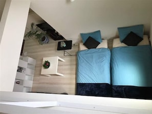 2 dormitorios, escritorio, tabla de planchar con plancha y wifi gratis