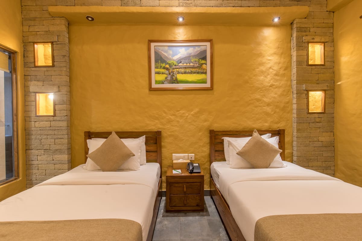 Ropa de cama de alta calidad, camas con efecto memoria y minibar
