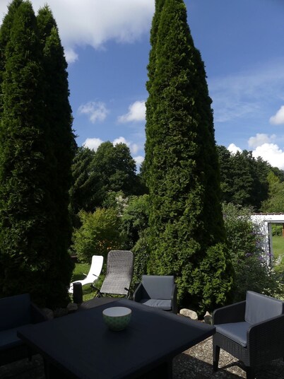 Charm & style - pure nature, the lakes in the immediate vicinity, the Tornow mill stream