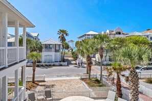 Terrace/patio - Amazing Gulf Views - Main and Guest House w/ Private Pool (Panama City Beach)