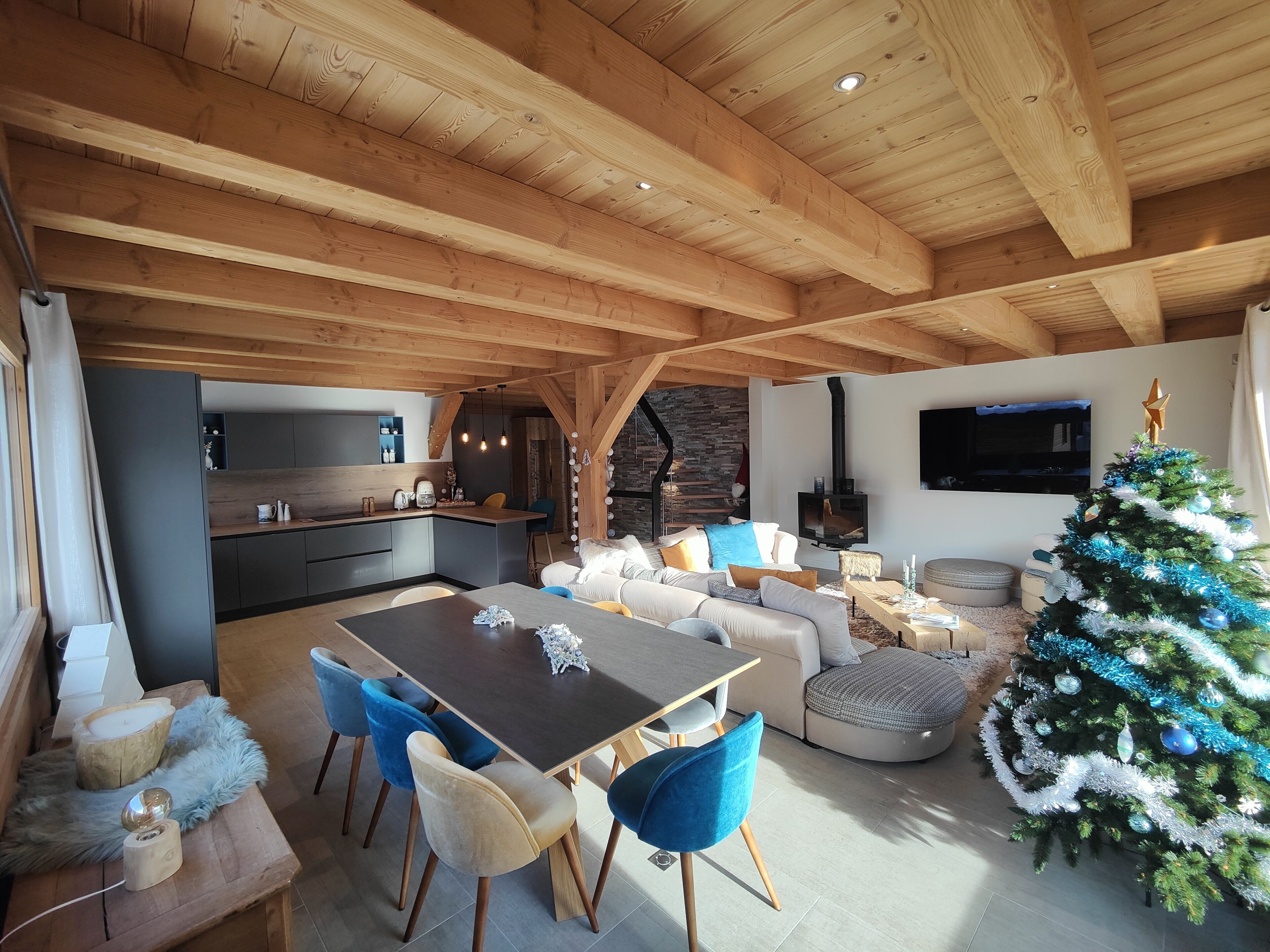 Magnificent Views Of The Chantemerle Ski Area From This Brand New Luxury Chalet! - Briançon