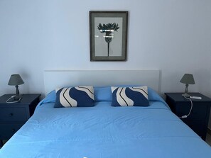 2 bedrooms, iron/ironing board, travel crib, free WiFi