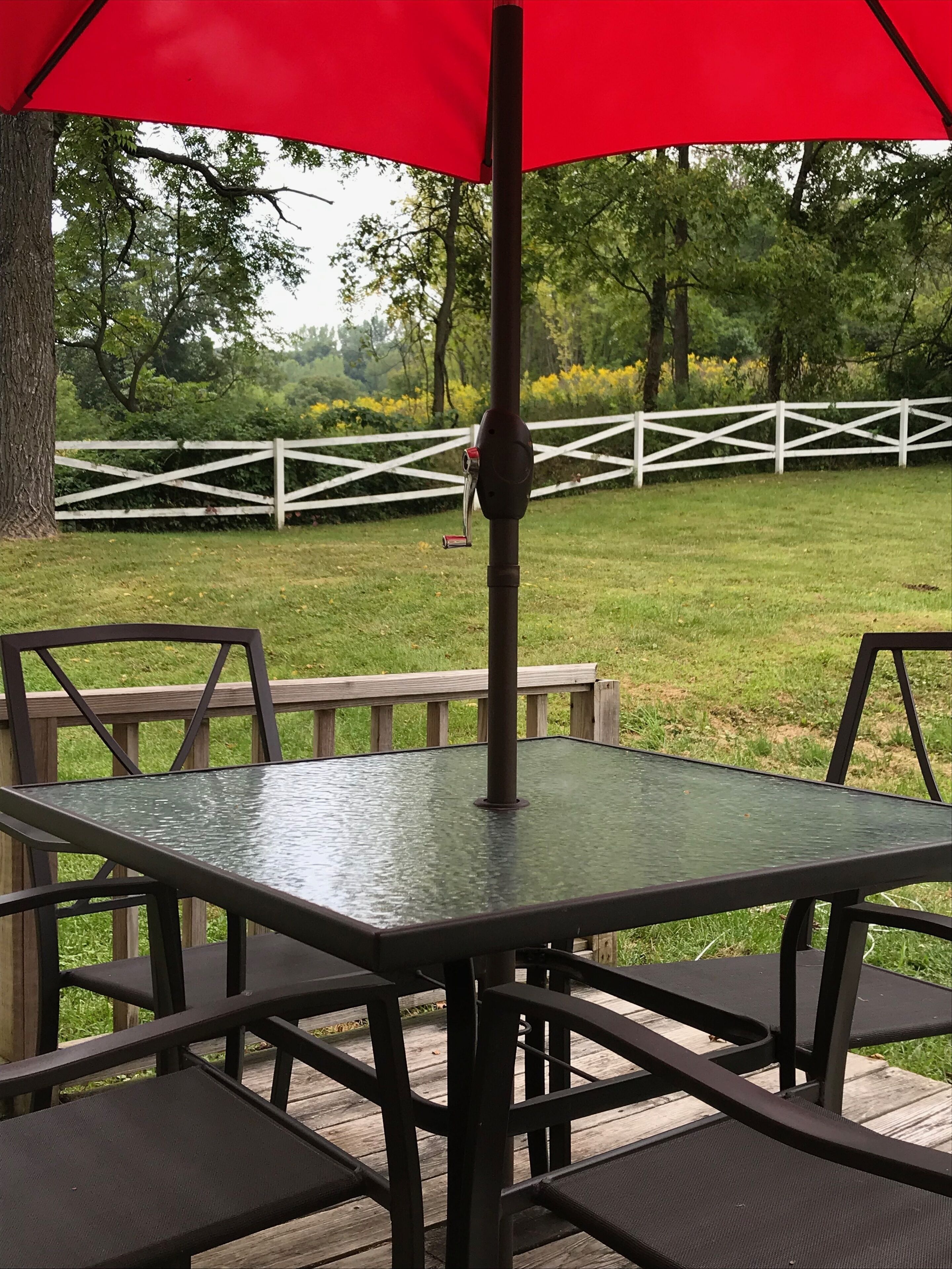 Udendørs spisemuligheder