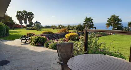 Atemberaubende Finca mit Meerblick und Salzwasserpool auf Teneriffa