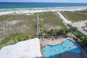 Indoor pool, outdoor pool - Luxurious Beach Sanctuary 1br/1ba in Tidewater--sleeps 6! New King Bed in BR! (Orange Beach)