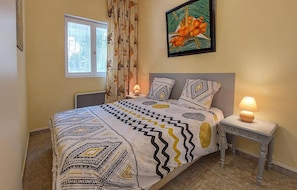 2 chambres, draps fournis