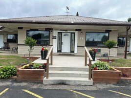 Fachada da propriedade