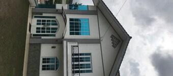 House on cliff