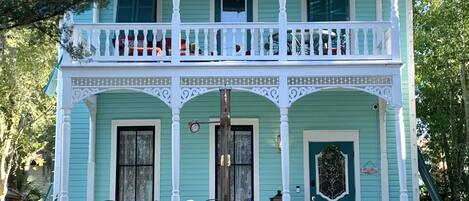 Fassade der Unterkunft