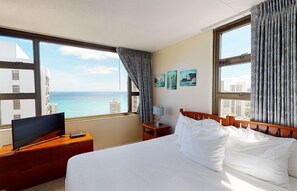 1 bedroom, iron/ironing board, internet, bed sheets