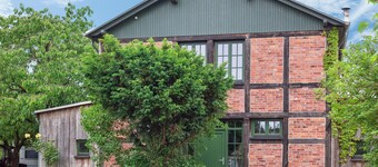 Beach front apartment in Am Salzhaff with WiFi