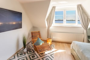 2 soveværelser, pengeskab på værelset, Wi-Fi