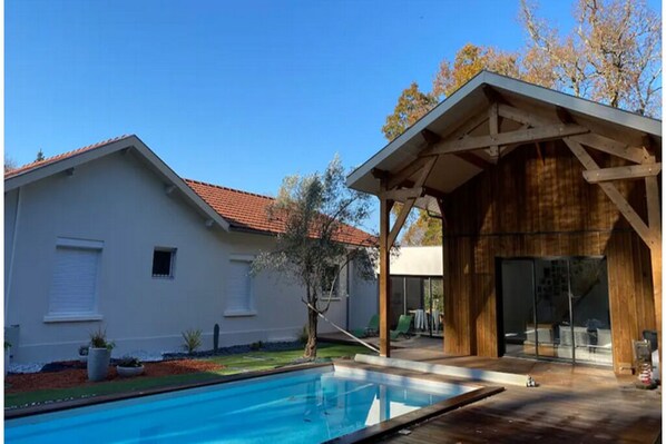 Außenpool, beheizter Pool