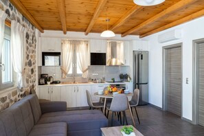 Comfort House | Living area - Marilena Natural Stone House (Rethymno)