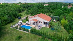 Aerial view - Casa Celestina (Labin)