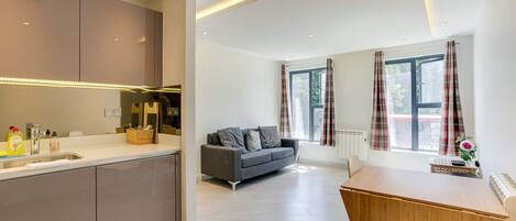 Appartamento (1 Bedroom) | 1 camera, postazione laptop, ferro/asse da stiro, Wi-Fi gratuito